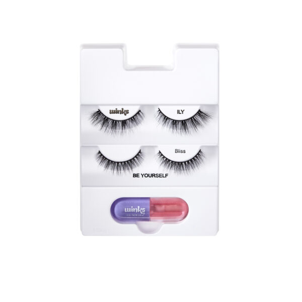 Winks Be Yourself ILY + Bliss Lashes & Lip Kit - Bild 2